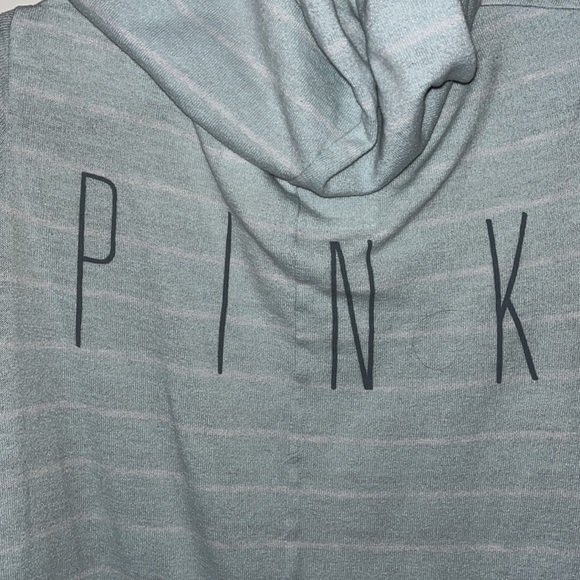 PINK light weight swoop neck long sleeve - Picture 4 of 6